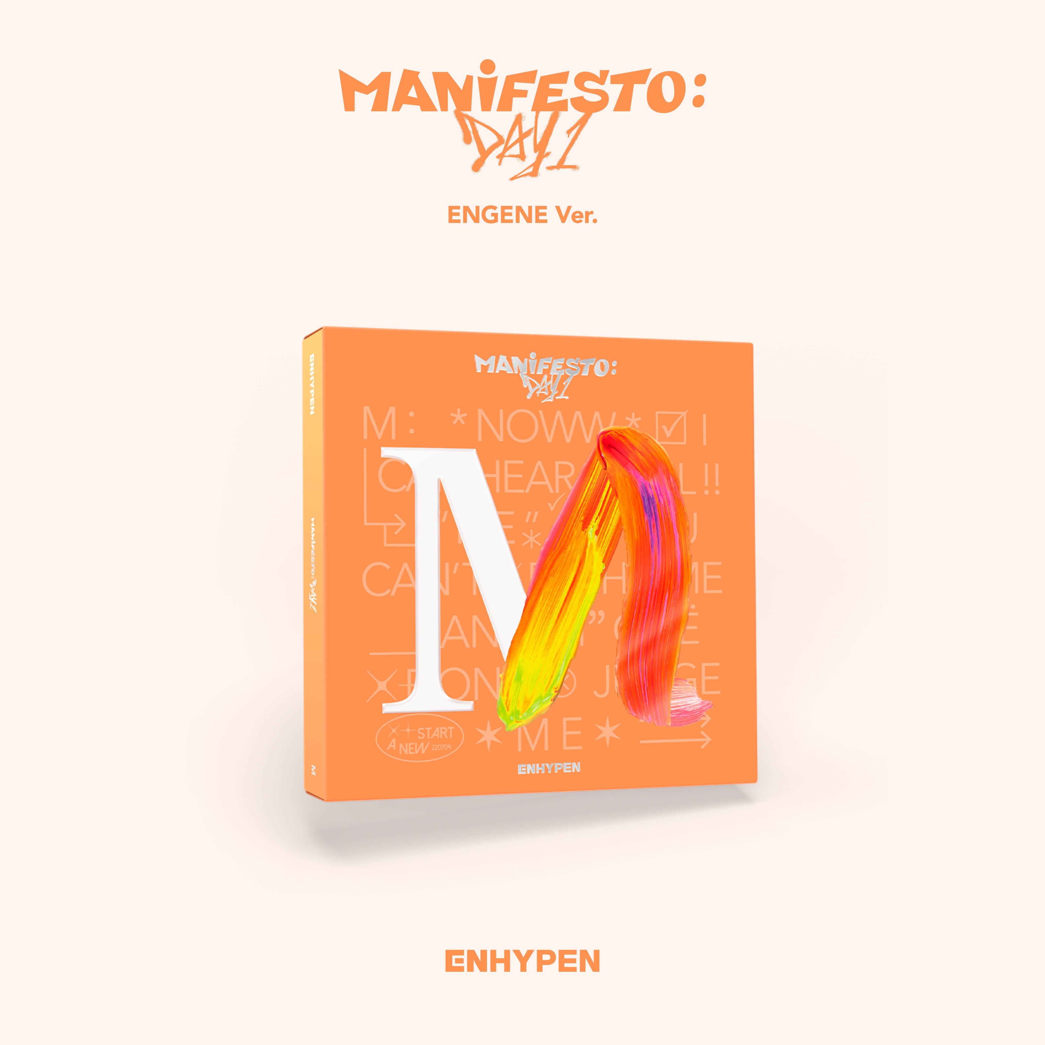 MANIFESTO : DAY 1 (M : ENGENE VER.)
