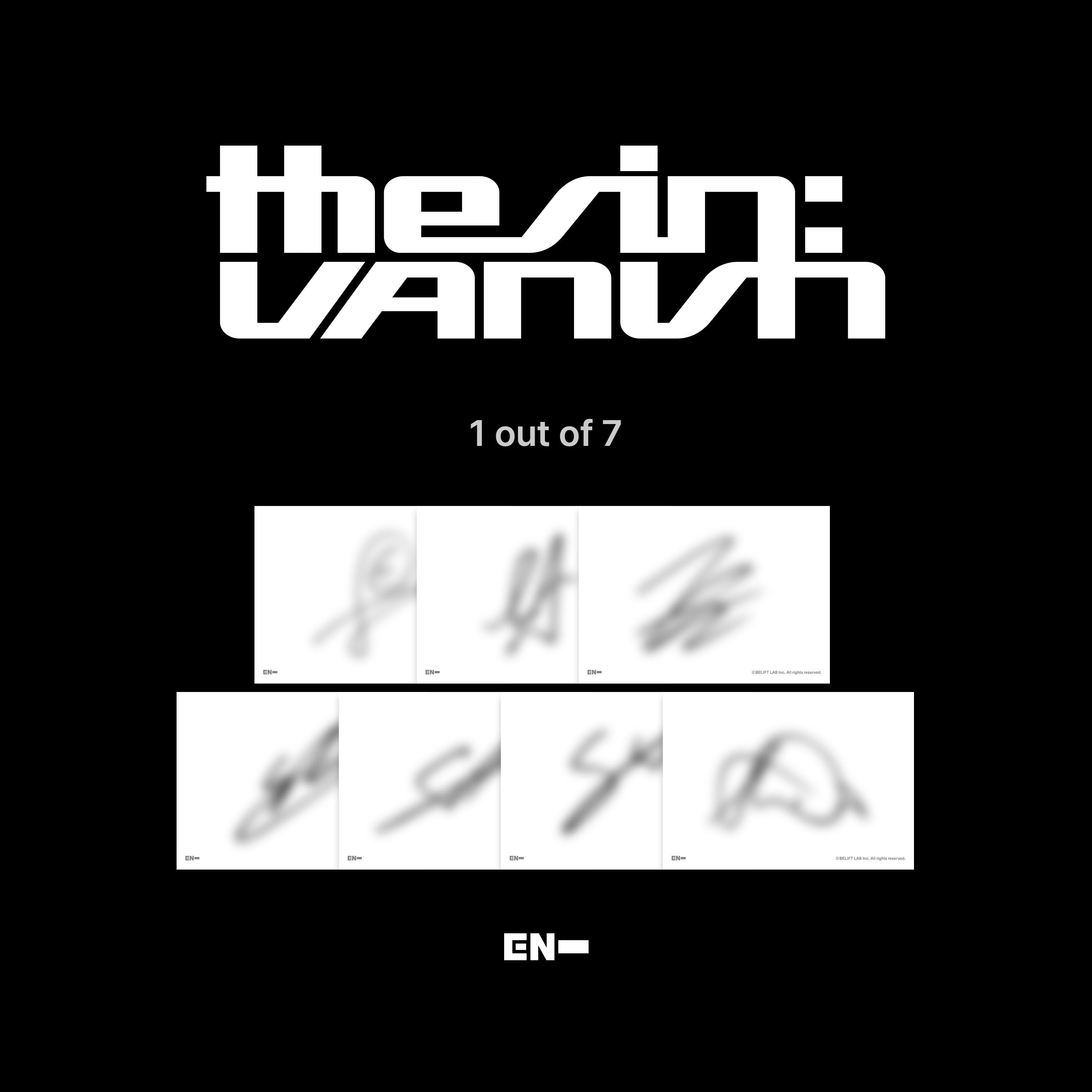 ENHYPEN サイン入りアルバム Signed] ENHYPEN - THE SIN : VANISH – hello82.shop